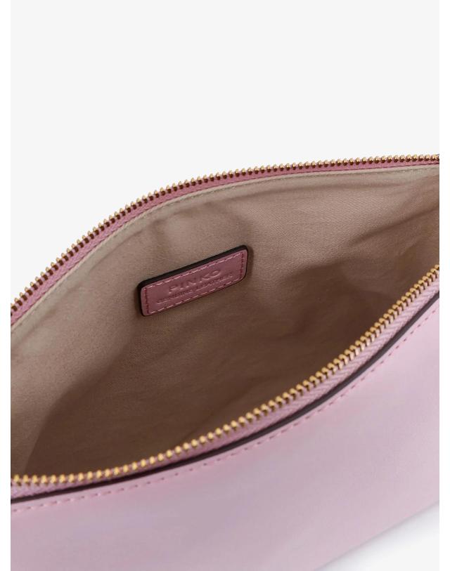 핀코 [해외직구][N85]PINKO 106376 여성 파우치백 뷰티케이스 가방 PINKO Leather beauty case 착용컷