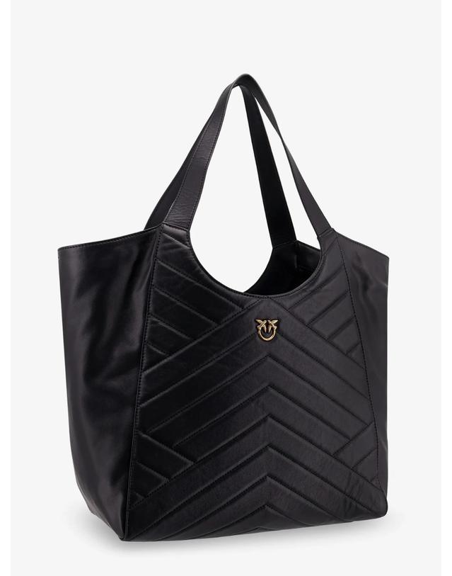 핀코 [해외직구][N85]PINKO 104536A2AO 여성 숄더백 크로스백 쇼퍼백 PINKO Quilted leather shoulder bag 착용컷