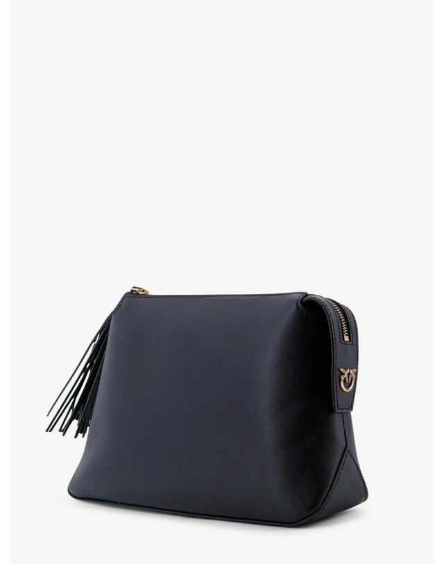 핀코 [해외직구][N85]PINKO 106376 여성 파우치백 뷰티케이스 가방 PINKO Leather beauty case 착용컷