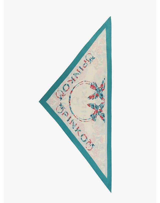핀코 [해외직구][N85]PINKO 106655 여성 스카프 머플러 목도리 PINKO Swing Triangle Foulard 착용컷
