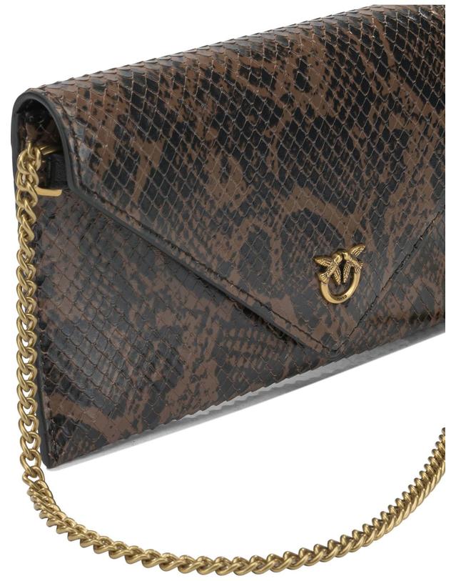 핀코 [해외직구][V90]Pinko 106725A3E5M16Q 여성 클러치백 파우치 뷰티케이스 Clutches 착용컷