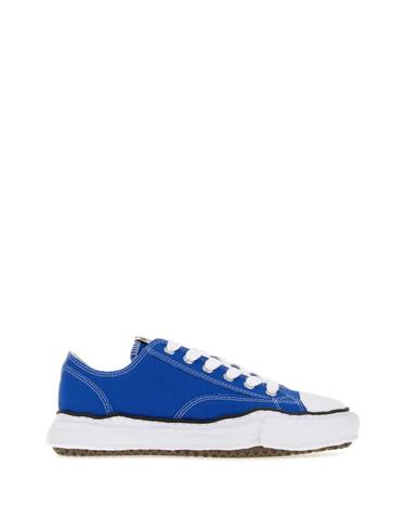 [해외직구][X45]메종미하라야스히로 A01FW702 CLBLUE 남성 스니커즈 단화 남자스니커즈 Electric blue canvas Peterson sneakers