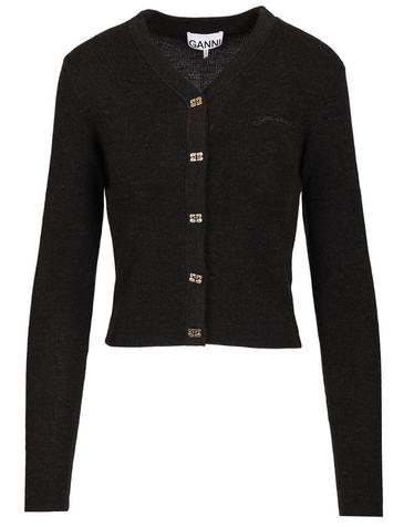[해외직구][A94]가니 K2474252 여성 니트 스웨터 GANNI GANNI Mini Cardigan