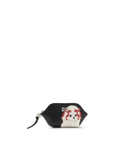 [해외직구][K68]가니 B3010115 099 여성 반지갑 장지갑 카드지갑 Bou Coin Purse with poodle
