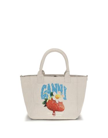 [해외직구][K68]가니 C2080014 ZXV 여성 숄더백 크로스백 버킷백 탑핸들백 Small Easy Shoulder Bag with strawberry print