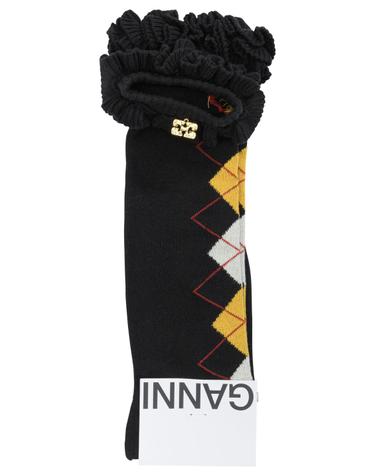 [해외직구][V90]가니 B3020229099 여성 양말 스타킹 레깅스 니삭스 Argyle Classic socks