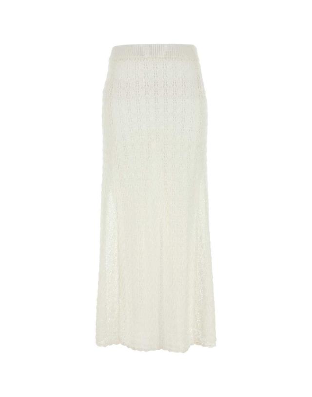 가니 [해외] [X45]가니 K2546 135 여성 스커트 치마 롱 미디 미니스커트 White crochet skirt FH3OXX00015