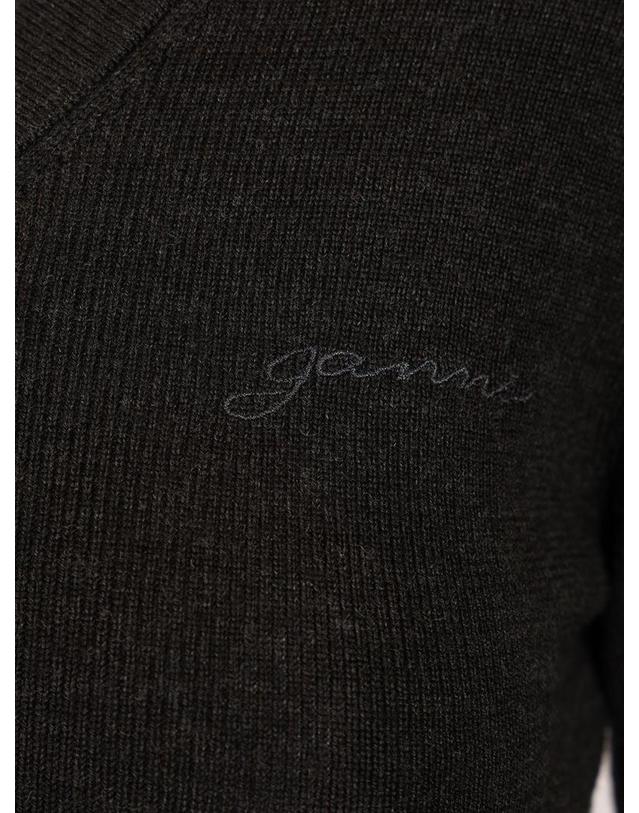 가니 [해외직구][A94]가니 K2474252 여성 니트 스웨터 GANNI GANNI Mini Cardigan 착용컷