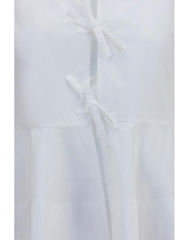 가니 [해외직구][K68]가니 A1040486 151 여성 셔츠 남방 긴팔 반팔 블라우스 Cotton poplin Blouse with bows 착용컷