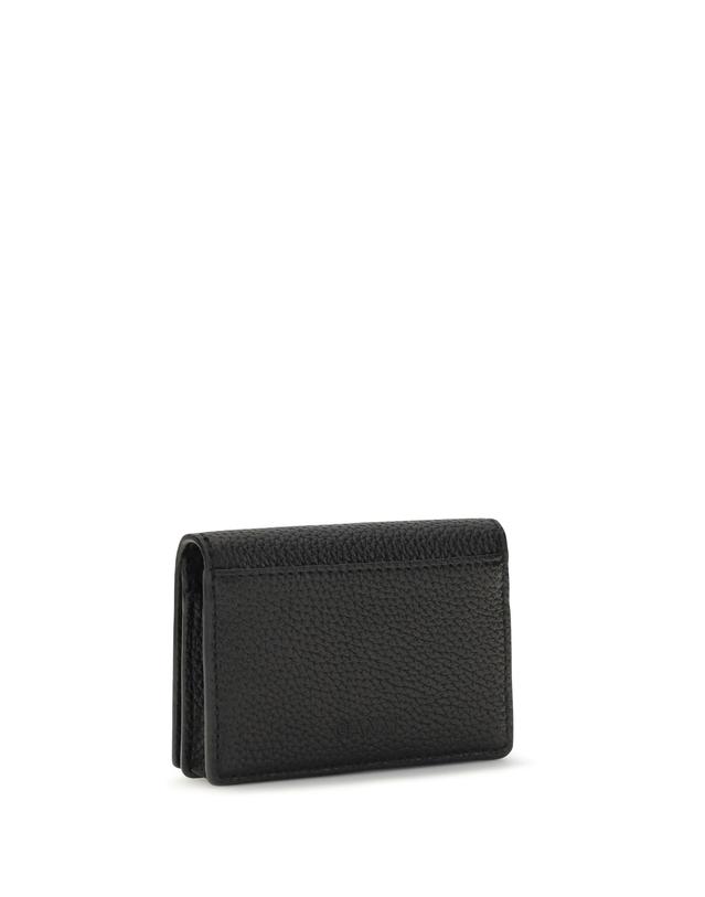 가니 [해외직구][K68]가니 A7304 099 여성 반지갑 장지갑 카드지갑 Ganni Bou Card Holder With Flap Grained 착용컷