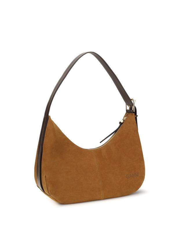 가니 [해외직구][K68]가니 C1040024 983 여성 숄더백 크로스백 버킷백 탑핸들백 Suede vegan Shoulder Bag 착용컷