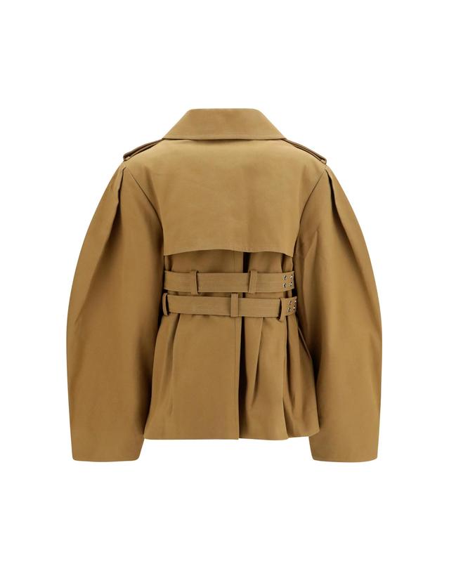 가니 [해외직구][K68]가니 A1010196 840 여성 자켓 베스트 봄버 파카 베스트 블레이저 Canvas Jacket with double belt 착용컷