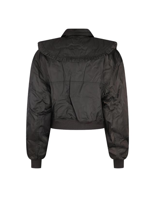 가니 [해외직구][B47]가니 A1010046ZWX 여성 자켓 아우터 DARK BROWN CASUAL JACKET 착용컷