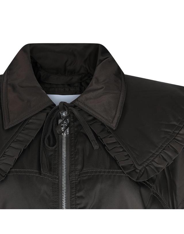 가니 [해외직구][B47]가니 A1010046ZWX 여성 자켓 아우터 DARK BROWN CASUAL JACKET 착용컷