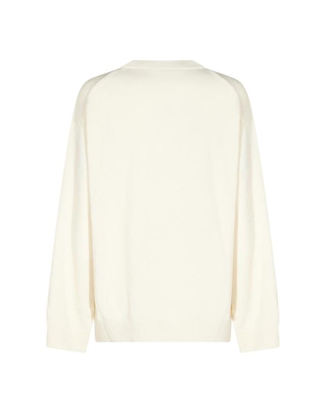 가니 [해외직구][B47]가니 A1150015135 여성 니트 스웨터 가디건 EGRET WOOL BLEND SWEATER 착용컷