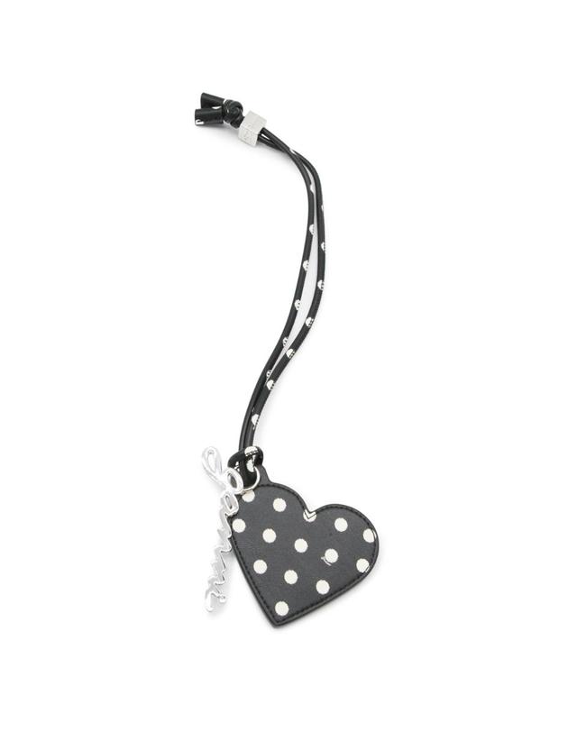 가니 [해외직구][B47]가니 B3010036099 여성 키링 키홀더 BLACK LEATHER KEYRING 착용컷