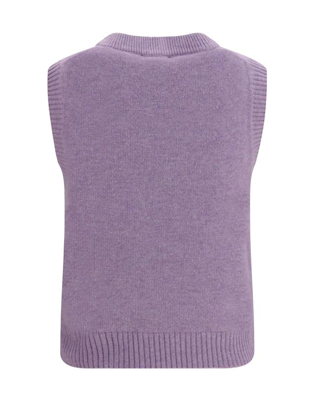 가니 [해외직구][K68]가니 A1180020 ZXD 여성 니트 스웨터 가디건 Teddy alpaca and wool blend Vest 착용컷
