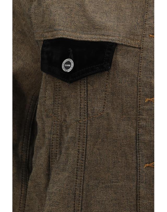 가니 [해외직구][K68]가니 A1130018 979 여성 셔츠 남방 긴팔 반팔 블라우스 Neppy denim Overshirt 착용컷