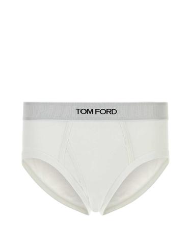 [해외직구][X45]톰포드 T4LC12270 100 남성 언더웨어 속옷 팬티 복서 홈웨어 White stretch cotton brief