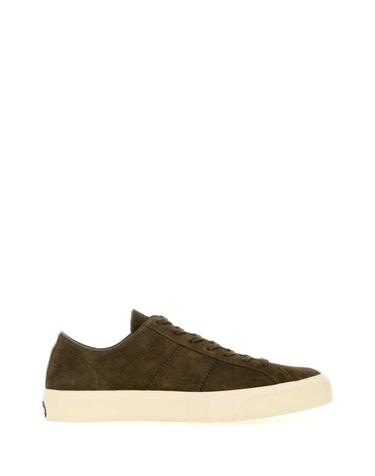 [해외직구][X45]톰포드 J0974LCL123N GWG 남성 스니커즈 단화 남자스니커즈 Khaki suede Cambridge sneakers