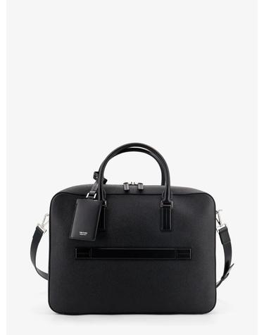 [해외직구][N85]톰포드 H0755 남성 서류가방 브리프케이스 토트백 TOM FORD Leather work bag with front lettering logo