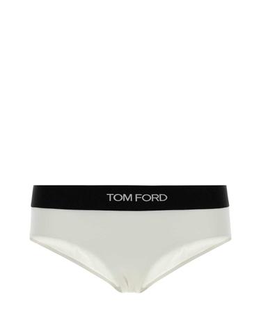 [해외직구][X45]톰포드 KNJ004JEX011 WAB 여성 언더웨어 속옷 팬티 브라 홈웨어 White stretch modal brief