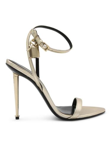 [해외직구][B47]톰포드 W2272LSP014PYAC 여성 샌들 플립플랍 슬리퍼 GOLD LEATHER SANDALS