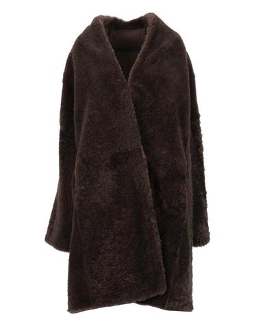 [해외직구][A94]톰포드 CPF719 FUX164CFB 여성 코트 롱 하프 TOM FORD TOM FORD Reversible Cocoon Coat