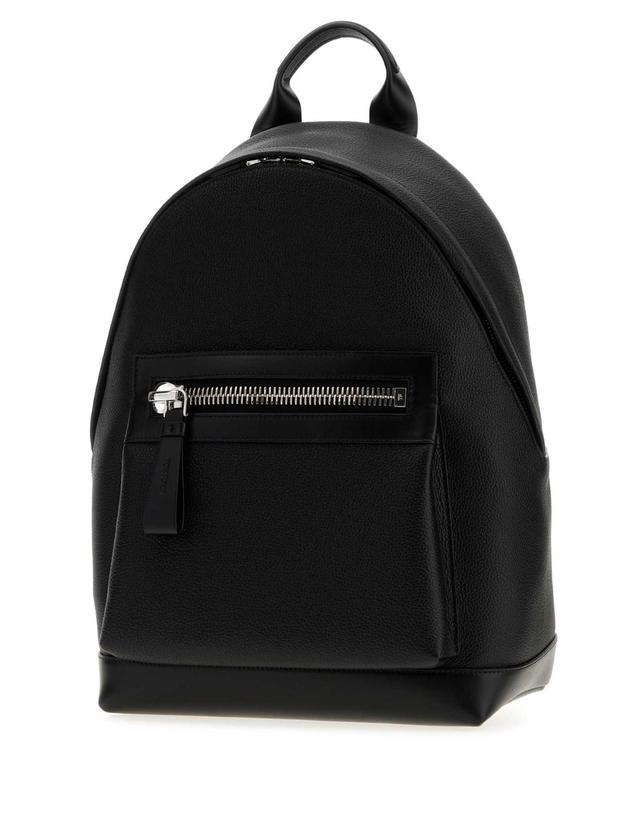 톰포드 [해외직구][X45]톰포드 H0397LCL213S NAA 남성 백팩 Black leather backpack 착용컷