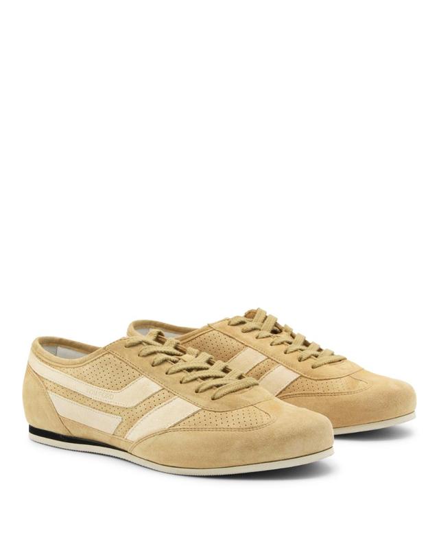 톰포드 [해외직구][B47]톰포드 J1595ICL128NEEL 남성 로우탑 스니커즈 SAND LEATHER SNEAKERS 착용컷