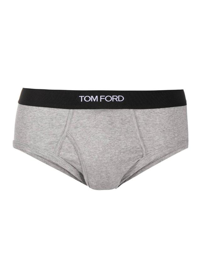 톰포드 [해외직구][B47]톰포드 T4XC11040008 남성 언더웨어 팬티 브리프 복서 BLACK AND GREY COTTON SLIPS 착용컷