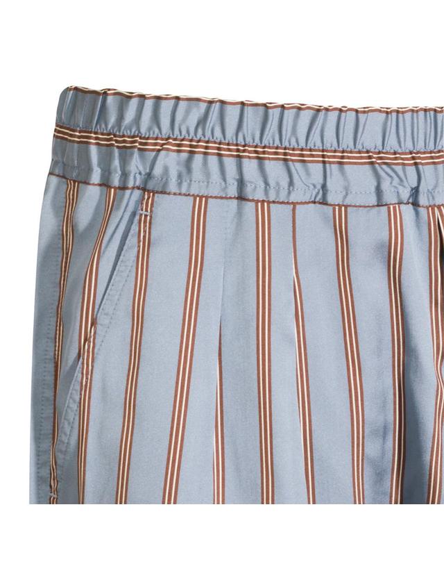 톰포드 [해외직구][B47]톰포드 SSC009FMS111UUB 남성 반바지 버뮤다팬츠 MULTICOLOR SILK SHORTS 착용컷
