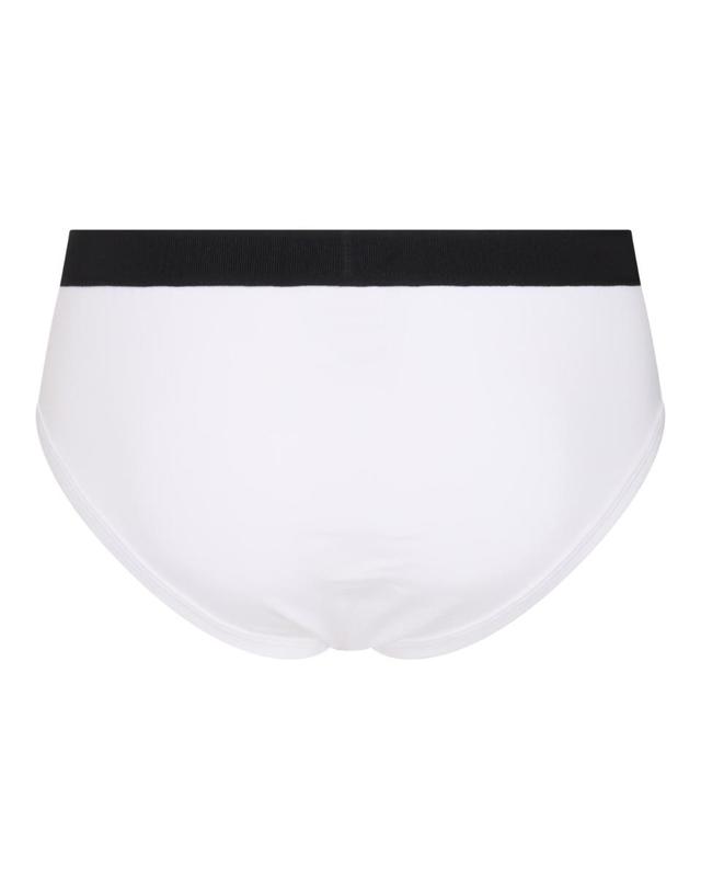 톰포드 [해외직구][B47]톰포드 T4XC11040100 남성 언더웨어 팬티 브리프 복서 WHITE COTTON TWO PACK BRIEFS 착용컷