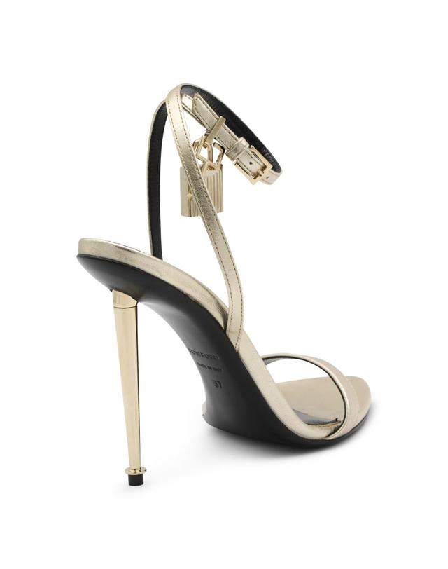 톰포드 [해외직구][B47]톰포드 W2272LSP014PYAC 여성 샌들 플립플랍 슬리퍼 GOLD LEATHER SANDALS 착용컷