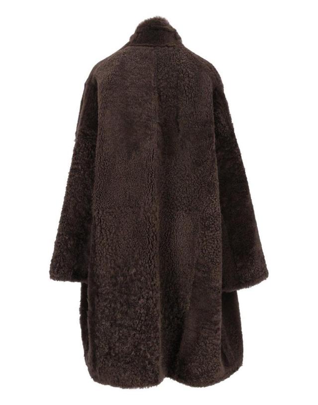 톰포드 [해외직구][A94]톰포드 CPF719 FUX164CFB 여성 코트 롱 하프 TOM FORD TOM FORD Reversible Cocoon Coat 착용컷