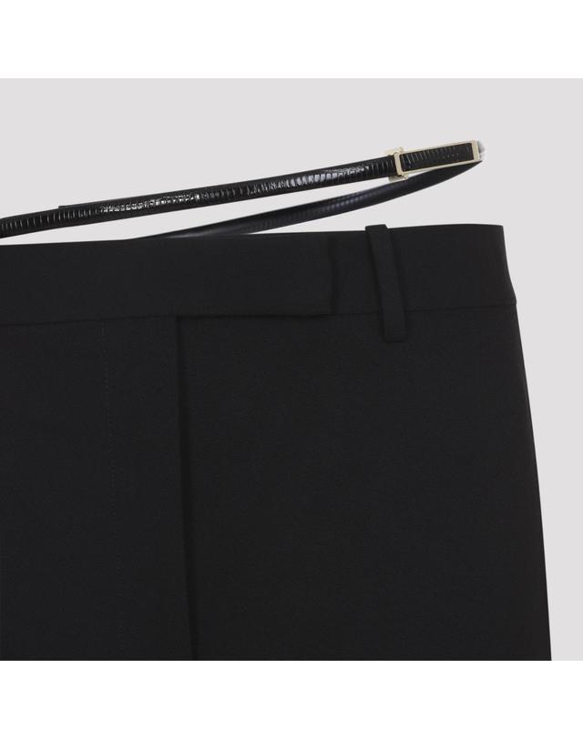 톰포드 [해외직구][D14]톰포드 PAW721FAX1667 NAA BLACK 여성 팬츠 하의 트라우저 바지 Tom Ford Tailored Pants 착용컷