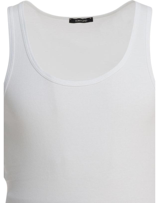 톰포드 [해외직구][V90]톰포드 T4D101210100 남성 언더웨어 드로즈 팬티 내의 Cotton and modal undershirt 착용컷