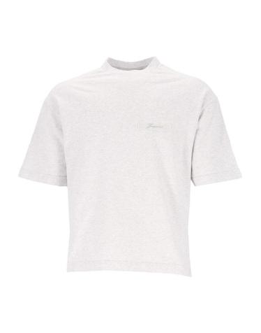 [해외직구][A94]쟈크뮈스 26HTSU00345AJ00327950 남성 티셔츠 민소매 상의 JACQUEMUS JACQUEMUS Ruban T Shirt