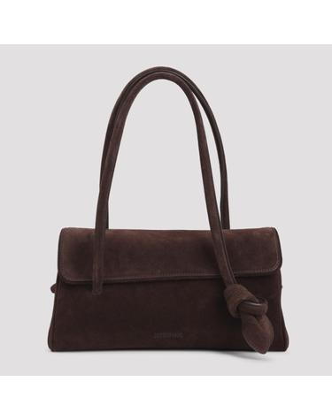 [해외직구][D14]쟈크뮈스 BAW00467AC09A04 855 MEDIUM BROW 여성 숄더백 호보백 크로스백 Jaquemus Le Turismo Long Bag