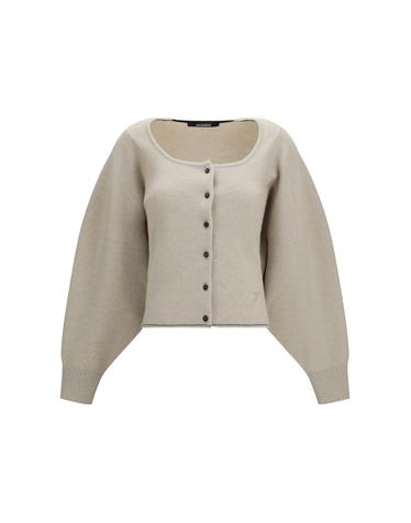 [해외직구][K68]쟈크뮈스 CDW00845AK00276 130 여성 니트 스웨터 가디건 Tempo wool cashmere Cardigan