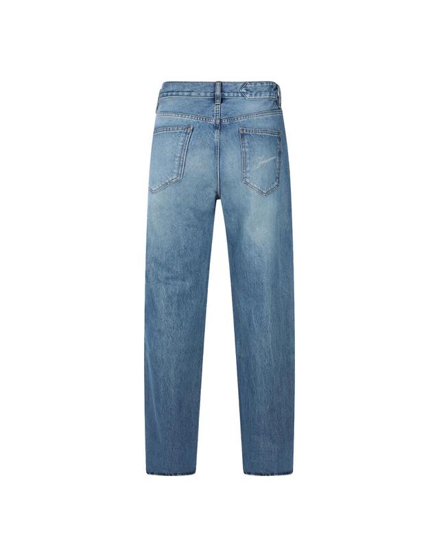 자크뮈스 [해외직구][Q11]쟈크뮈스 25HPAM00028AD0003833C 남성 데님진 청바지 JACQUEMUS 착용컷