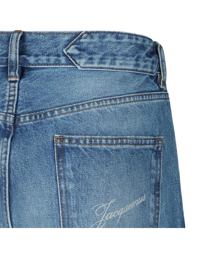 자크뮈스 [해외직구][Q11]쟈크뮈스 25HPAM00028AD0003833C 남성 데님진 청바지 JACQUEMUS 착용컷