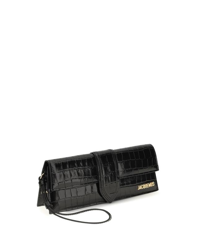 자크뮈스 [해외직구][K68]쟈크뮈스 BAW00477AC07A05 990 여성 클러치 파우치백 미니백 Crocodile effect Bambino Pouch 착용컷
