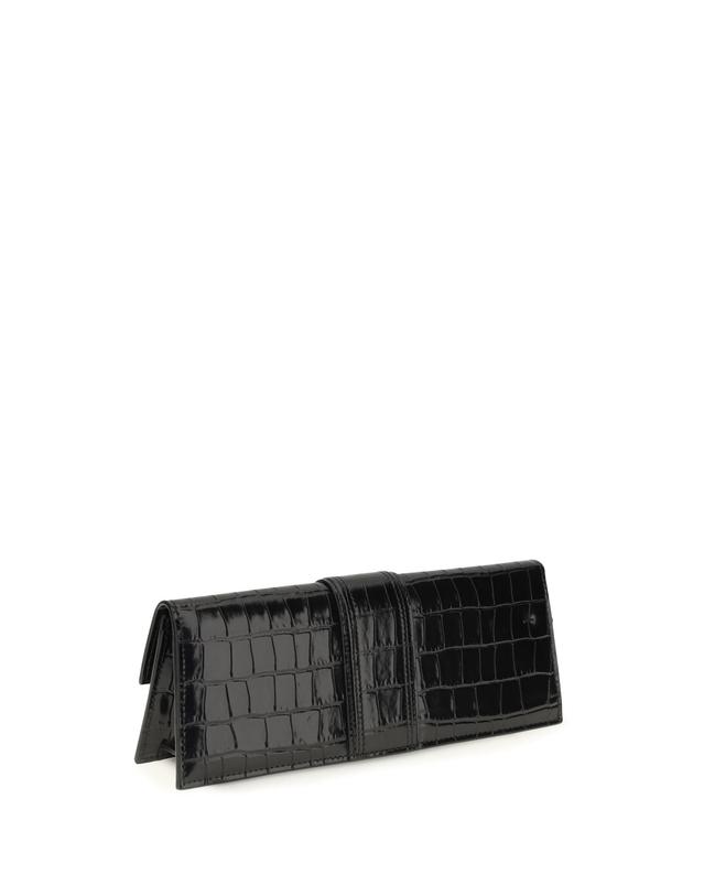 자크뮈스 [해외직구][K68]쟈크뮈스 BAW00477AC07A05 990 여성 클러치 파우치백 미니백 Crocodile effect Bambino Pouch 착용컷