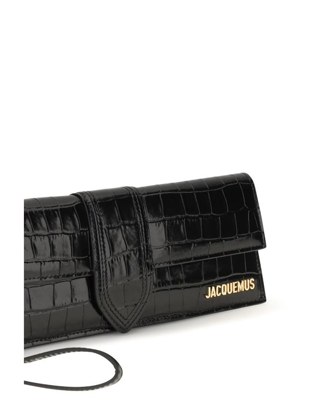 자크뮈스 [해외직구][K68]쟈크뮈스 BAW00477AC07A05 990 여성 클러치 파우치백 미니백 Crocodile effect Bambino Pouch 착용컷