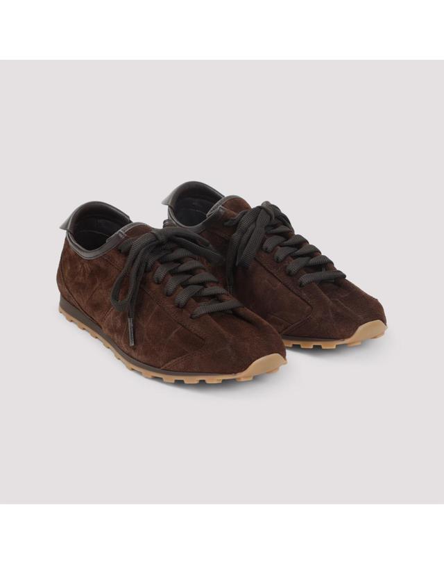 자크뮈스 [해외직구][D14]쟈크뮈스 FOW00175AC07A10 880 DARK BROWN 여성 스니커즈 슬립온 Jacquemus Les Tennis Sneakers 착용컷