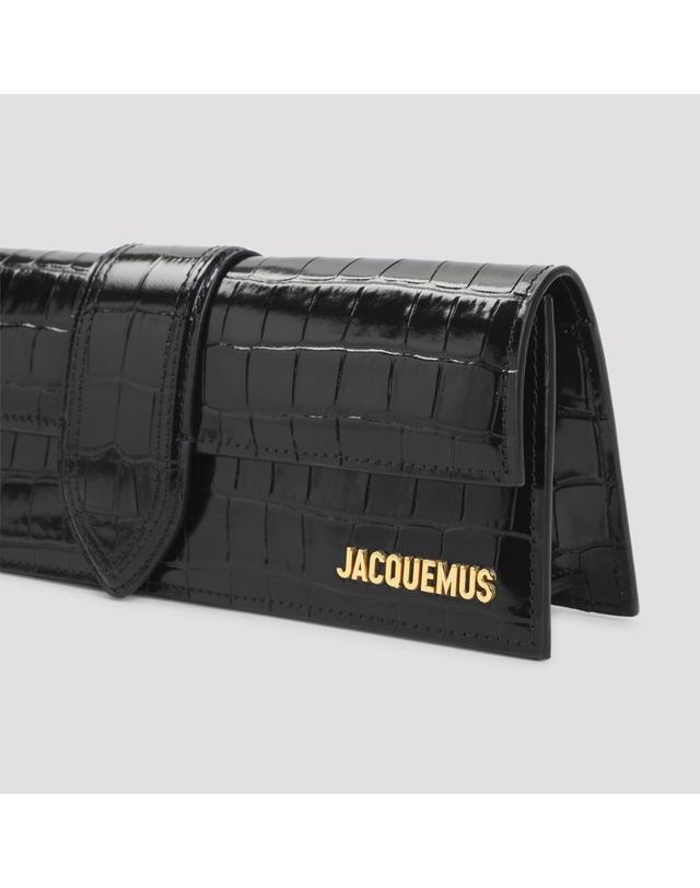 자크뮈스 [해외직구][D14]쟈크뮈스 BAW00477AC07A05 990 BLACK 여성 토트백 탑핸들백 쇼퍼백 Jacquemus Le Pochette Bambino 착용컷
