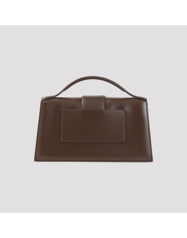 자크뮈스 [해외직구][D14]쟈크뮈스 BAW00007BC01A01 850 BROWN 여성 숄더백 호보백 크로스백 LE GRAND BAMBINO 착용컷
