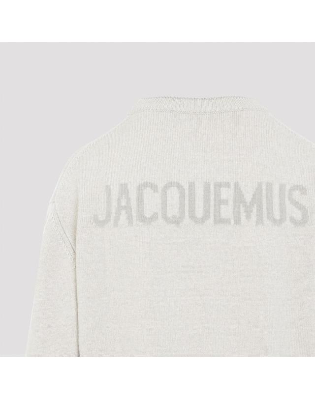 자크뮈스 [해외직구][D14]쟈크뮈스 SWW00644AK00347 130 LIGHT BEIGE 여성 스웨터 니트 가디건 Jacquemus Moulin Sweater 착용컷
