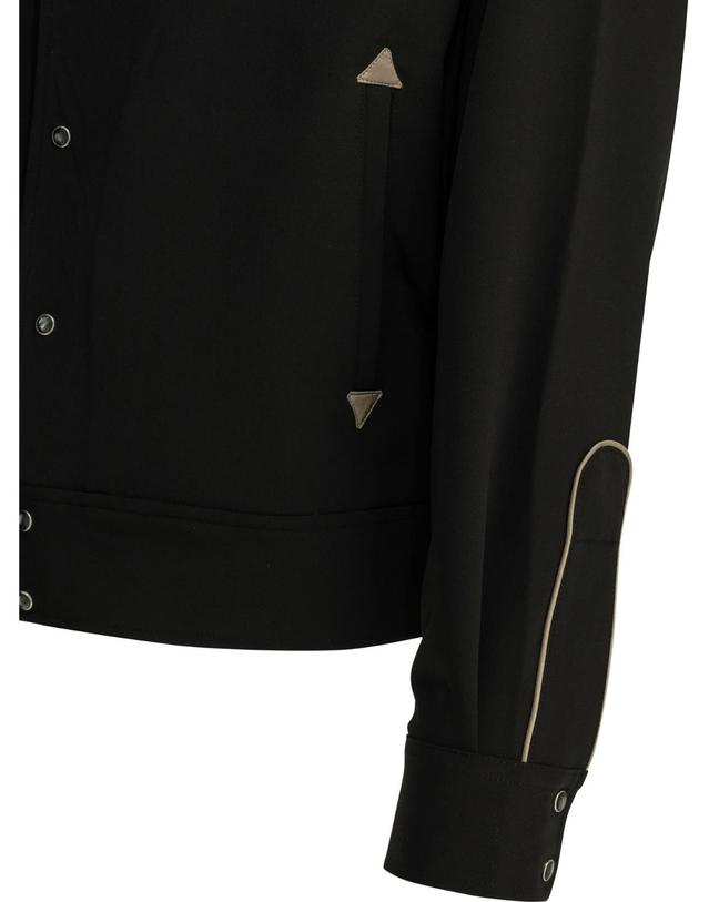 니들스 [해외직구][V90]니들스 SX223C Black 남성 자켓 코트 Piping Cowboy overshirt jacket 착용컷